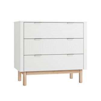 Chest of drawers with 3 drawers (Stripe collection)